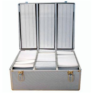 Neo 420 Cd Dvd Dj Aluminium Storage Case With Sleeves