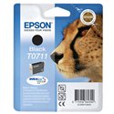 Epson T0711 / T0891 / T1001 Black Original Genuine Ink Cartridge - Cheetah / Rhinoceros