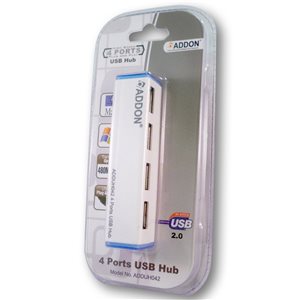 Addon ADDUH042 USB 2.0 Hub 4 Ports