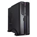 CiT S010BA Micro ATX Slim Case Black with Built-in Card-Reader / Speakers & 300W PSU (699)