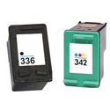 HP No 336, No 337, No 342 & No 343 Ink Cartridges