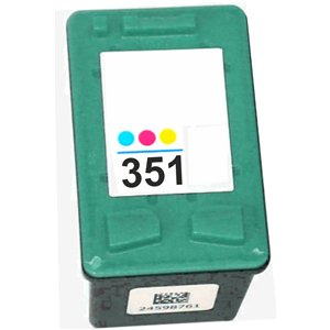 Hewlett Packard HP No 351 Colour Compatible Ink Cart Cartridge