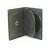 DVD Case Quad 4 Way Black (Single)