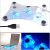 USB Notebook Laptop Cooler Pad with 3 Blue LED Fans