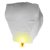 White Chinese Wishing Flying Sky Lanterns (5 Pack)