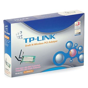 TP-Link TL-WN851N Wireless N 300Mbps PCI Card Adapter