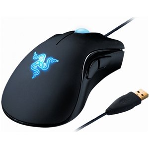 Razer Deathadder Left Handed 3500dpi Gaming Mouse - Wired