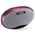 Sumvision Purple N-Beats Portable FM Radio and Speaker with USB/SD Support